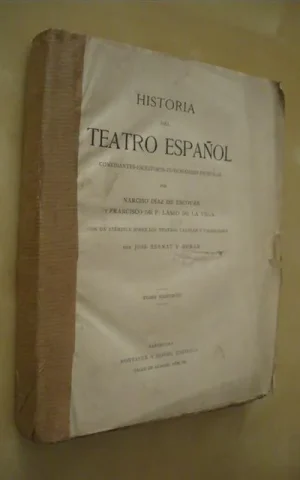 HISTORIA  DEL TEATRO ESPAÑOL. TOMO II