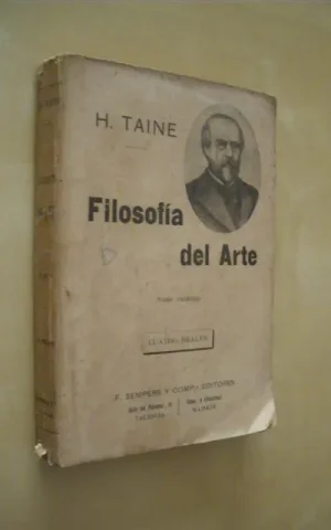 FILOSOFIA DEL ARTE. TOMO I