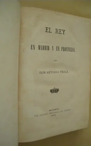 EL REY EN MADRID Y EN PROVINCIAS