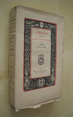 BIBLIOTECA DE AUTORES MEXICANOS Nº32. TOMO I. OPUSCULOS VARIOS