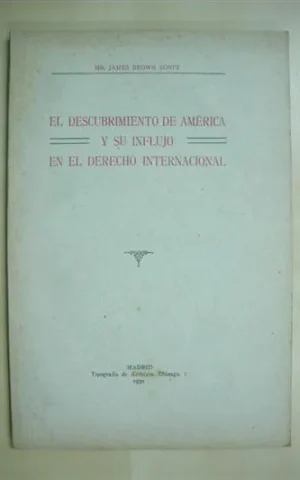 EL DESCUBRIMIENTO DE AMERICA Y SU INFLUJO EN EL DERECHO INTERNACIONAL
