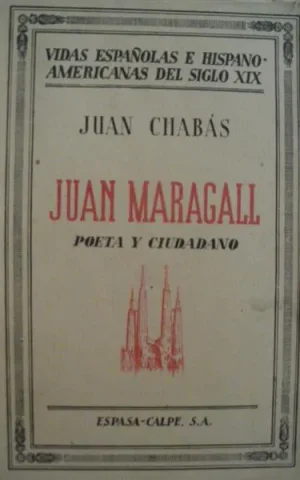 JUAN MARAGALL, POETA Y CIUDADANO