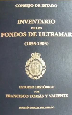 INVENTARIO DE LOS FONDOS DE ULTRAMAR (1835-1903)
