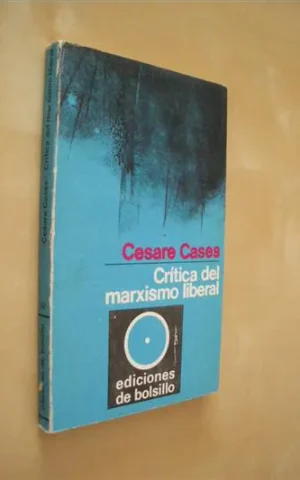 CRÍTICA DEL MARXISMO LIBERAL