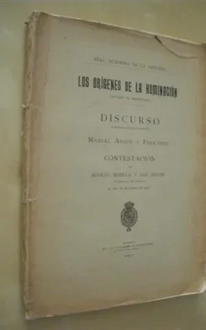 LOS ORIGENES DE LA HOMINACION. (ESTUDIO DE PREHISTORIA)