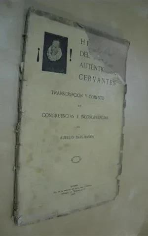 HISTORIA DEL RETRATO AUTENTICO DE CERVANTES