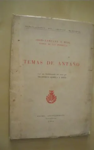 TEMAS DE ANTAÑO