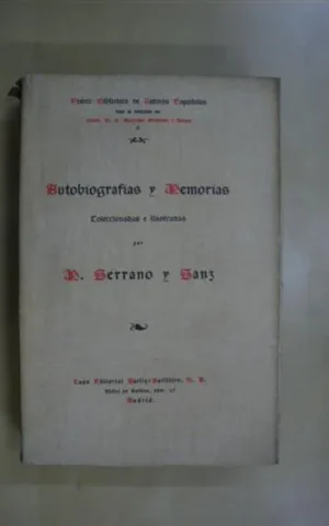 AUTOBIOGRAFIAS Y MEMORIAS