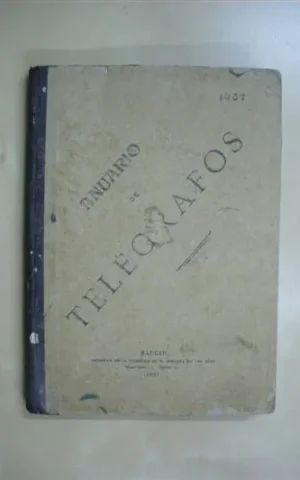 ANUARIO DE TELÉGRAFOS. 1907