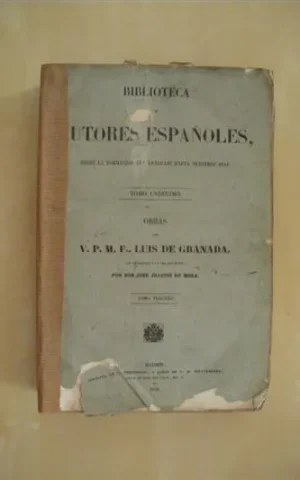 OBRAS DE FRAY LUIS DE GRANADA. TOMO III