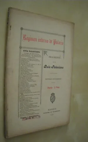 REGIMEN INTERNO DE PALACIO. GUIA PALACIANA