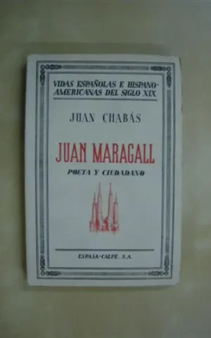 JUAN MARAGALL. POETA Y CIUDADANO