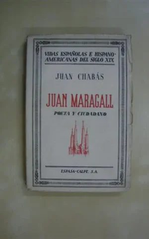JUAN MARAGALL. POETA Y CIUDADANO