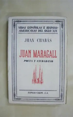 JUAN MARAGALL. POETA Y CIUDADANO