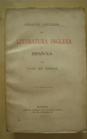 ENSAYOS CRÍTICOS DE LITERATURA INGLESA Y ESPAÑOLA