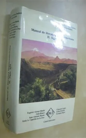 MANUAL DE LITERATURA HISPANOAMERICANA II. SIGLO XIX