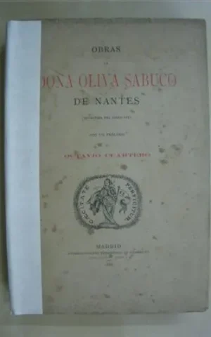 OBRAS DE DOÑA OLIVA SABUCO DE NANTES. (ESCRITORA DEL SIGLO XVI)