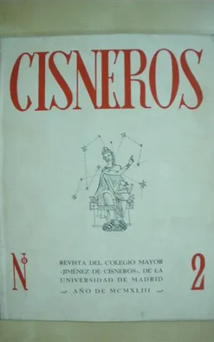 CISNEROS Nº2. REVISTA DEL COLEGIO MAYOR JIMENEZ DE CISNEROS, DE LA UNIVERSIDAD DE MADRID