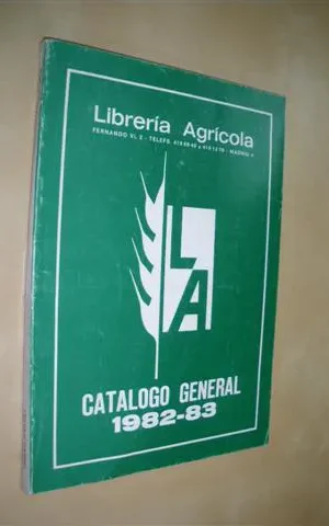 LIBRERÍA AGRÍCOLA. CATÁLOGO GENERAL. 1982-83