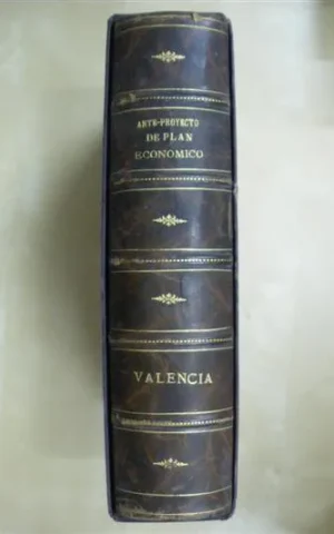 ANTE-PROYECTO DE PLAN ECONOMICO. ANTEPROYECTO DE ORDENACIÓN ECONÓMICO-SOCIAL DE VALENCIA. (1947-1951)