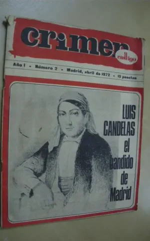 REVISTA CRIMEN Y CASTIGO. AÑO I. NUMERO 2. ABRIL DE 1972