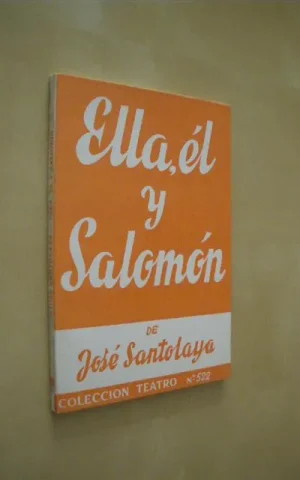 ELLA, ÉL Y SALOMÓN. COLECCION TEATRO Nº522