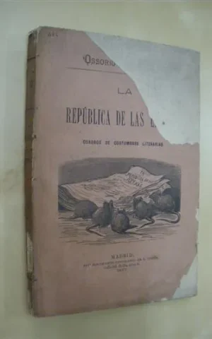 LA REPUBLICA DE LAS LETRAS. CUADROS DE COSTUMBRES LITERARIAS