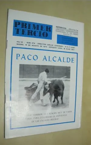 PRIMER TERCIO. Nº274. AÑO VII. PACO ALCALDE