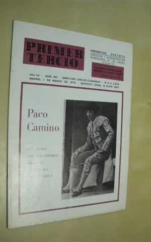 PRIMER TERCIO. Nº251. AÑO VII. PACO CAMINO