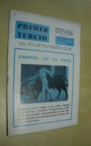 PRIMER TERCIO. Nº240. AÑO VI. GABRIEL DE LA CASA