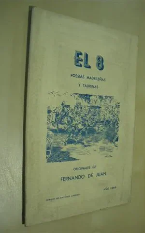EL 8 POESÍAS MADRILEÑAS Y TAURINAS