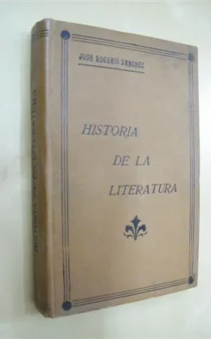 HISTORIA DE LA LITERATURA