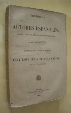 COLECCION ESCOGIDA DE OBRAS NO DRAMATICAS DE FREY LOPE FELIX DE VEGA CARPIO