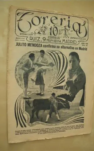 TORERÍAS. REVISTA TAURINA. NUMERO 374. AÑO 1927