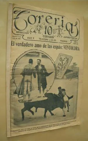TORERÍAS. REVISTA TAURINA. NUMERO 108. AÑO 1922