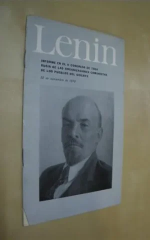 INFORME EN EL II CONGRESO DE TODA RUSIA DE LAS ORGANIZACIONES COMUNISTAS DE LOS PUEBLOS DEL ORIENTE. 22 DE NOVIEMBRE DE 1919