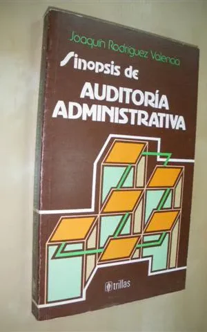 SINOPSIS DE AUDITORIA ADMINISTRATIVA
