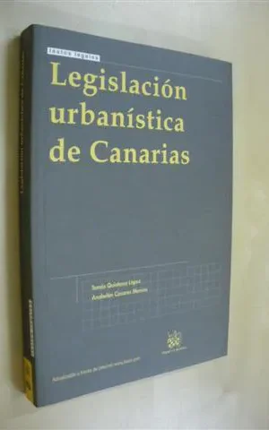 LEGISLACIÓN URBANÍSTICA DE CANARIAS