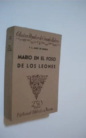 MARIO EN EL FOSO DE LOS LEONES