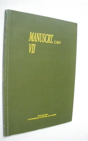 MANUSCRT. CAO VII