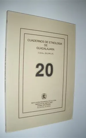 CUADERNOS DE ETNOLOGIA DE GUADALAJARA. NUMERO 20