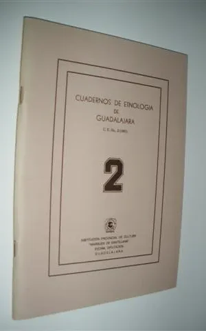 CUADERNOS DE ETNOLOGIA DE GUADALAJARA. NUMERO 2