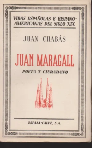 JUAN MARAGALL. POETA Y CIUDADANO