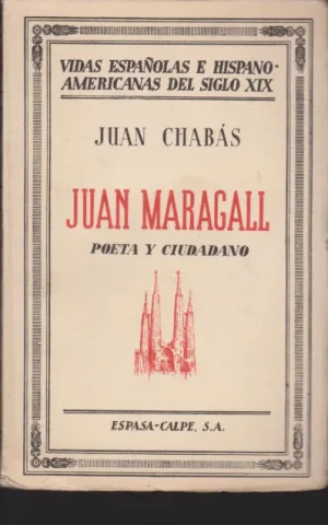 JUAN MARAGALL. POETA Y CIUDADANO