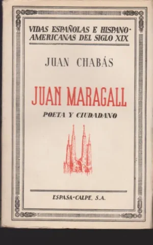 JUAN MARAGALL. POETA Y CIUDADANO
