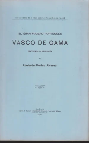 EL GRAN VIAJERO PORTUGUES VASCO DE GAMA