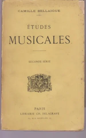 ÉTUDES MUSICALES. SECONDE SÉRIE