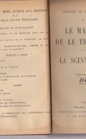 LE MARIAGE DE LE TROUHADEC - LA SCINTILLANTE