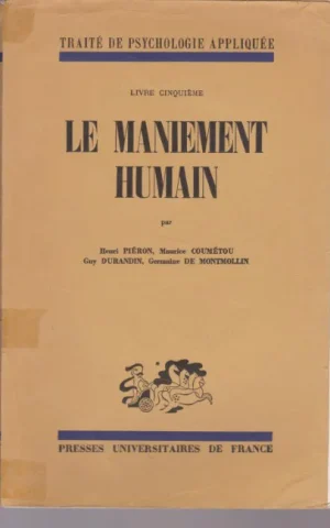 LE MANIEMENT HUMAIN. LIVRE CINQUIÈME