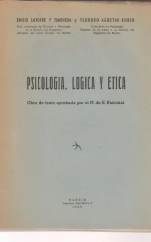 PSICOLOGIA, LOGICA Y ETICA